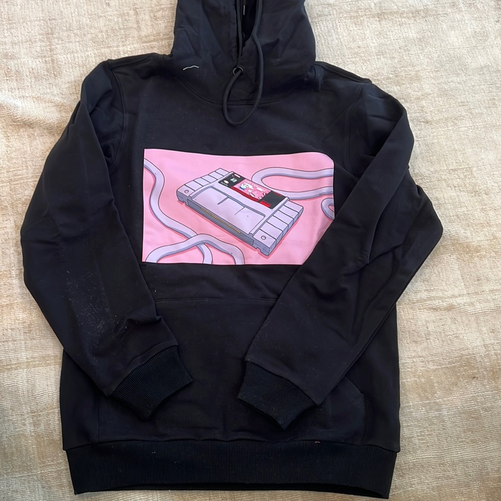 SUPER ICECREAM GUY PRINTED HOODIE
